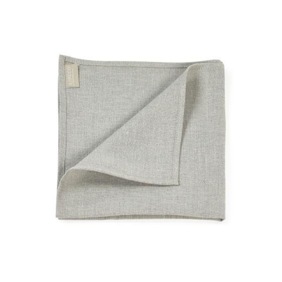 LIBECO Polylin Washed Napkin - Ash