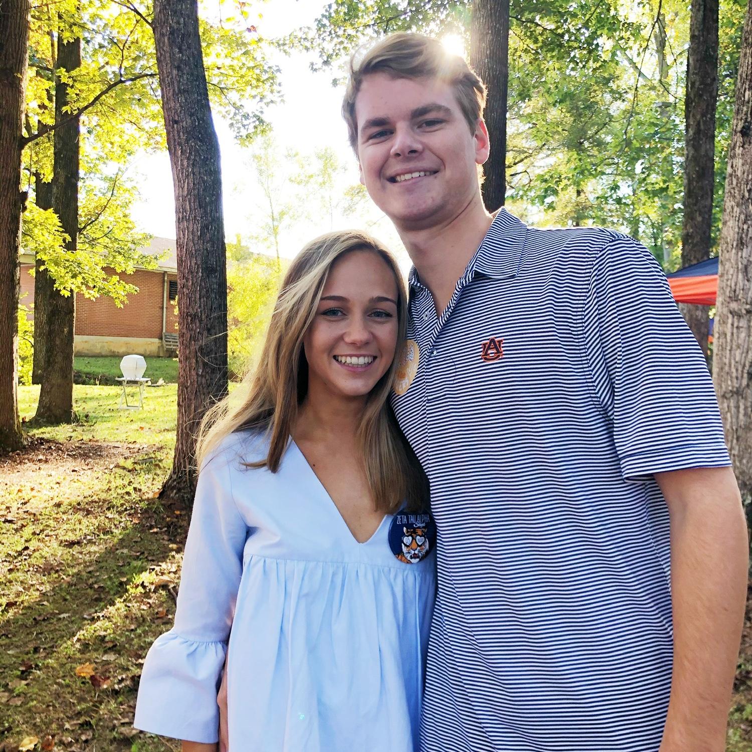 From that point on, they spent very little time apart — attending football games, sorority and fraternity date parties.
