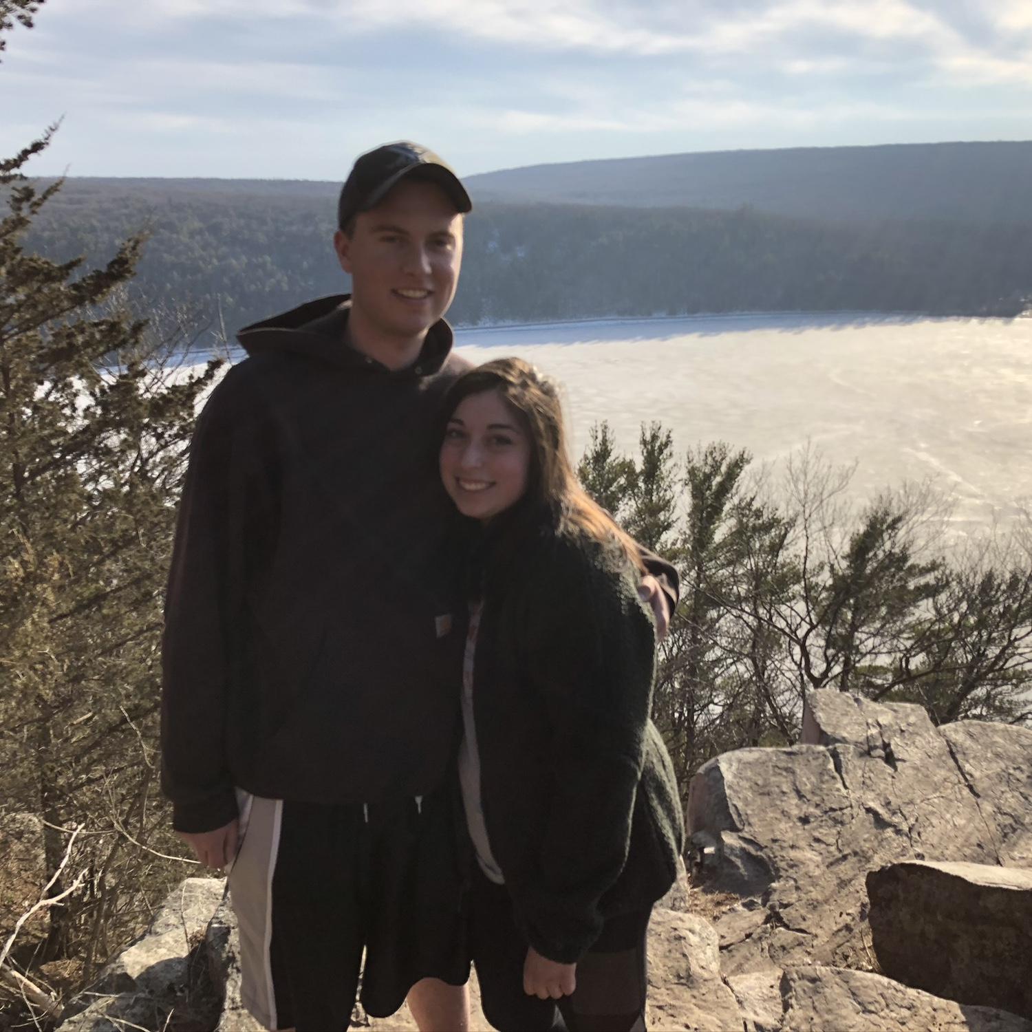 We started officially dating January 7, 2019- but our picture together didn’t happen until March at Devil’s Lake.