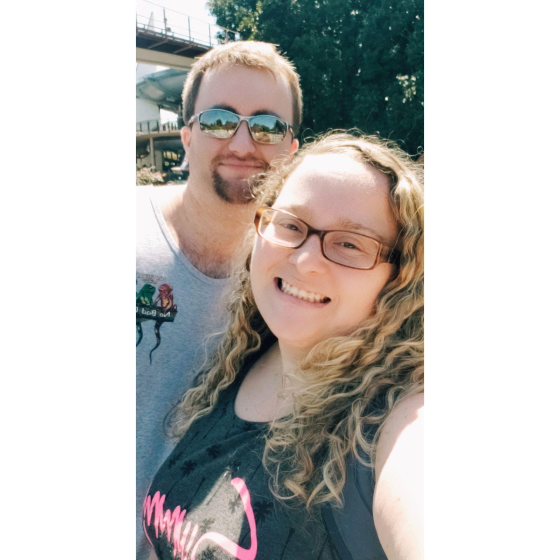 Celebrating our One Year at Disneyland!