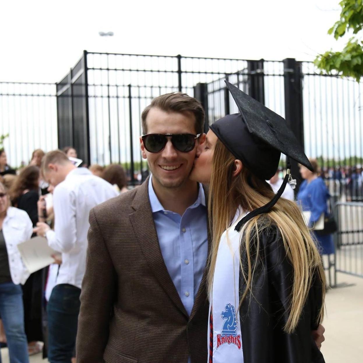 Carly graduating from FDU