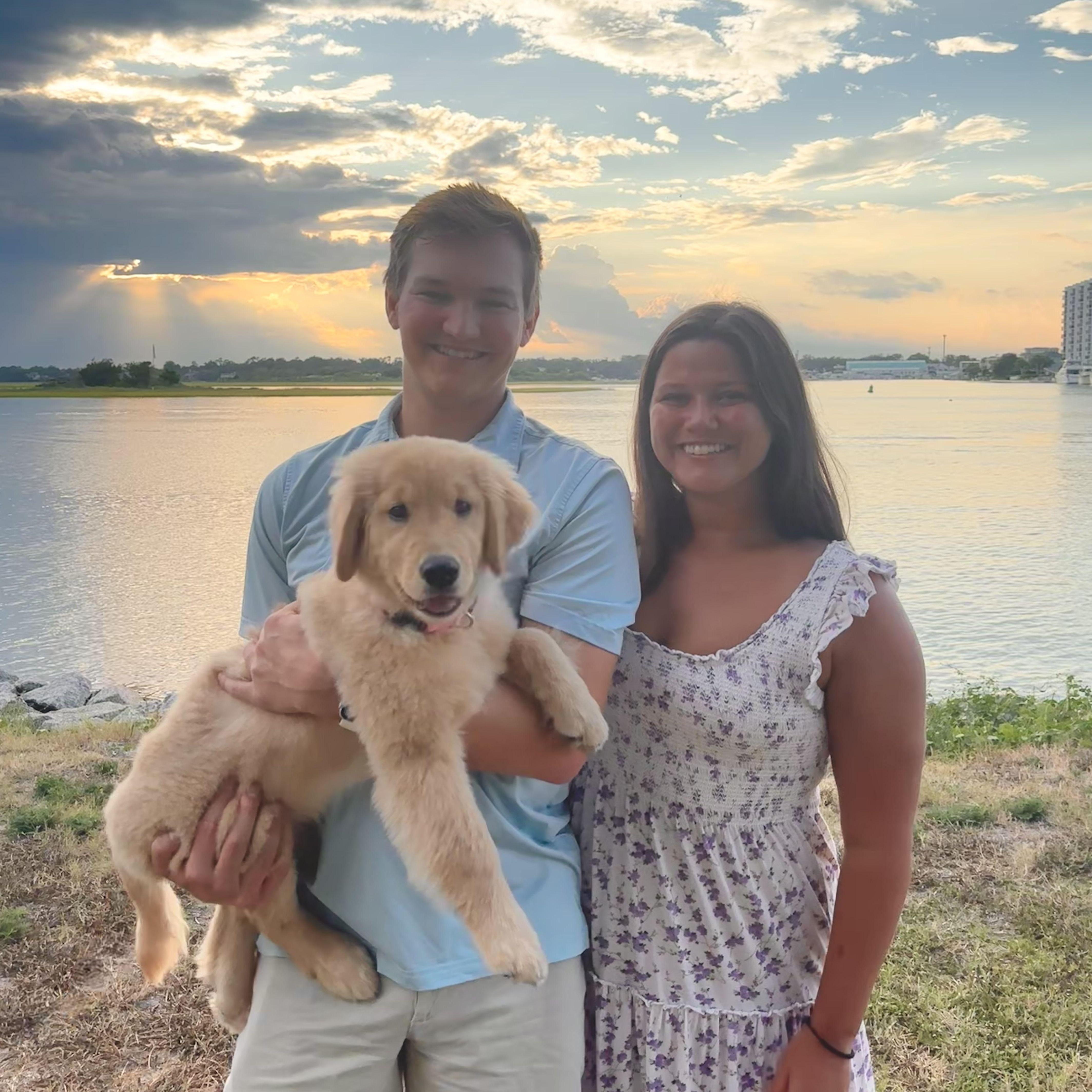 Same place we got engaged, just one year earlier :)