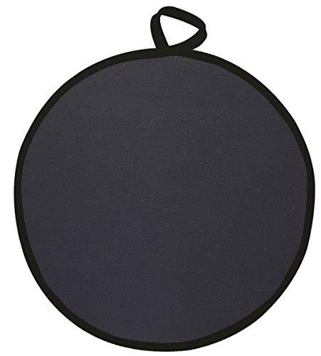 Black Tortilla Warmer pouch for contemporary style kitchens. Heat up your tortillas in style and keep them fresh and warm throughout your meal. (12inch Black Trim)