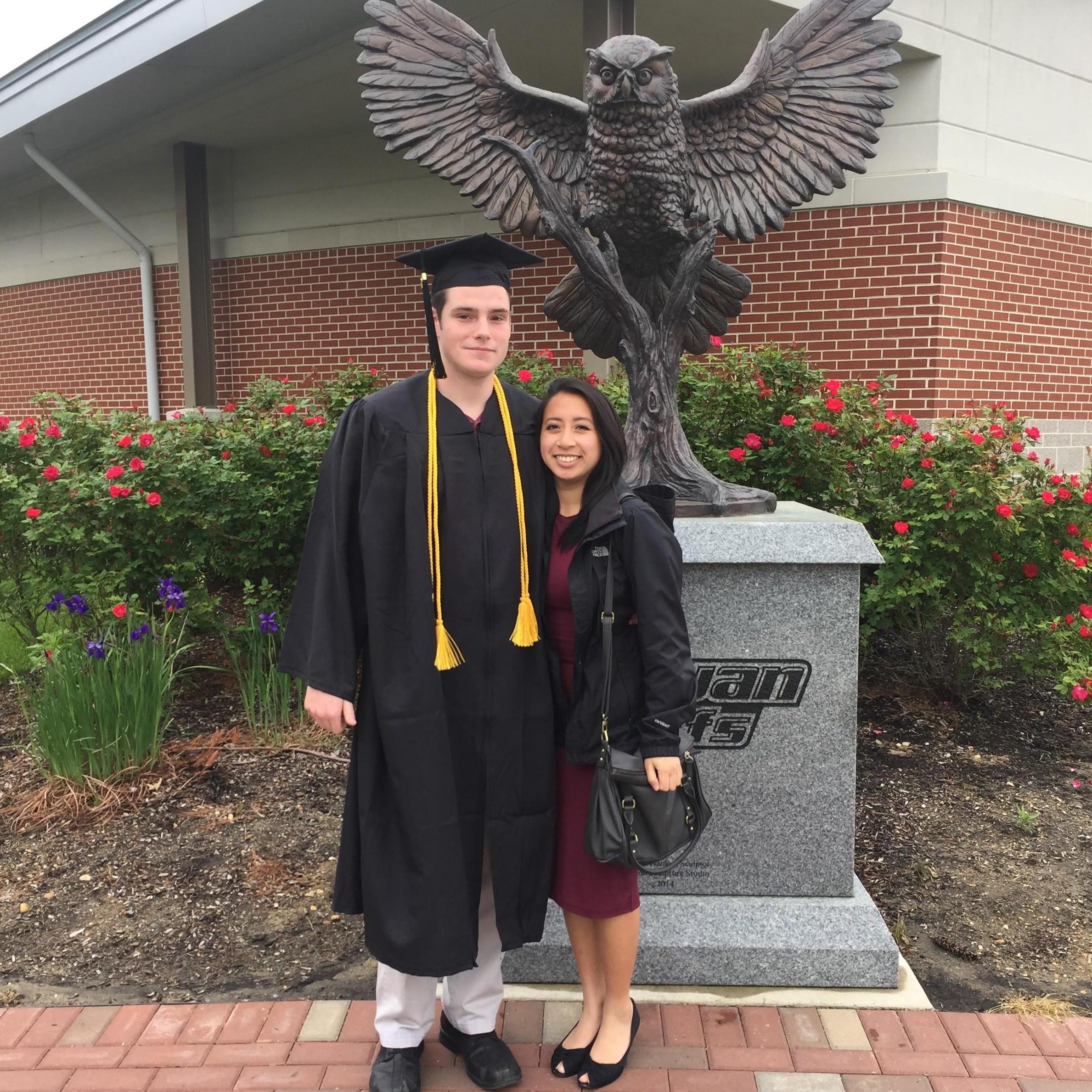 11 May 2017: Rowan University, James' graduation!