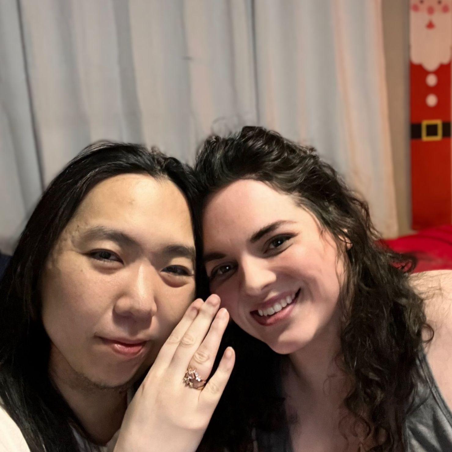 She said yes!