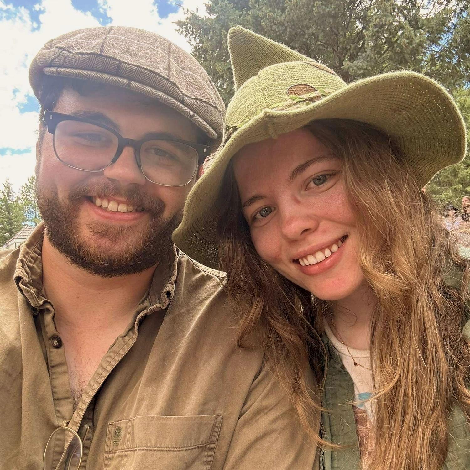 Exploring the Colorado Renaissance Festival! We shot bow and arrows, watched jousting, and got our palms read. So fun!
