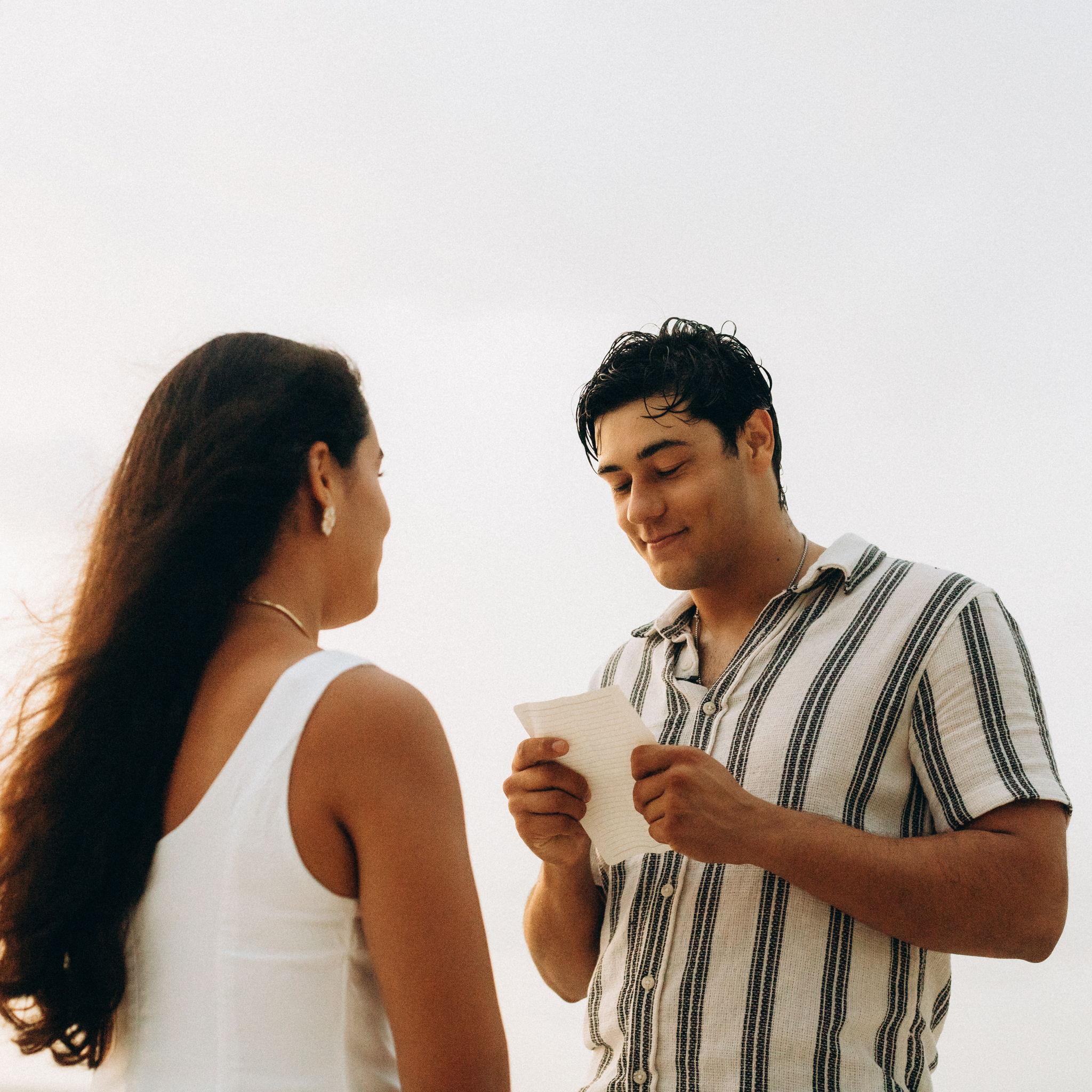 The most beautiful ''Yes'' that Marjorie said