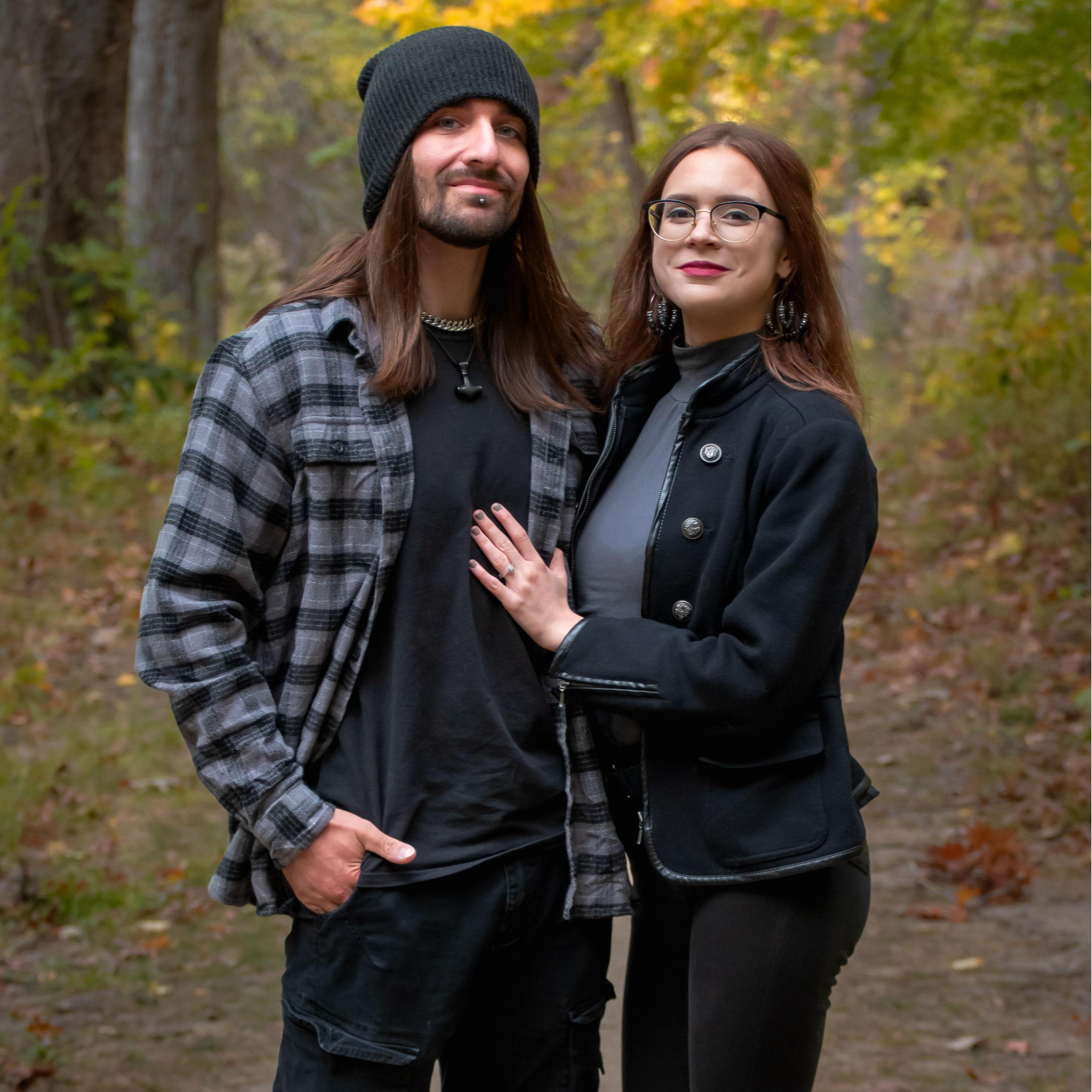 Engagement photoshoot captured by Indie Empressions