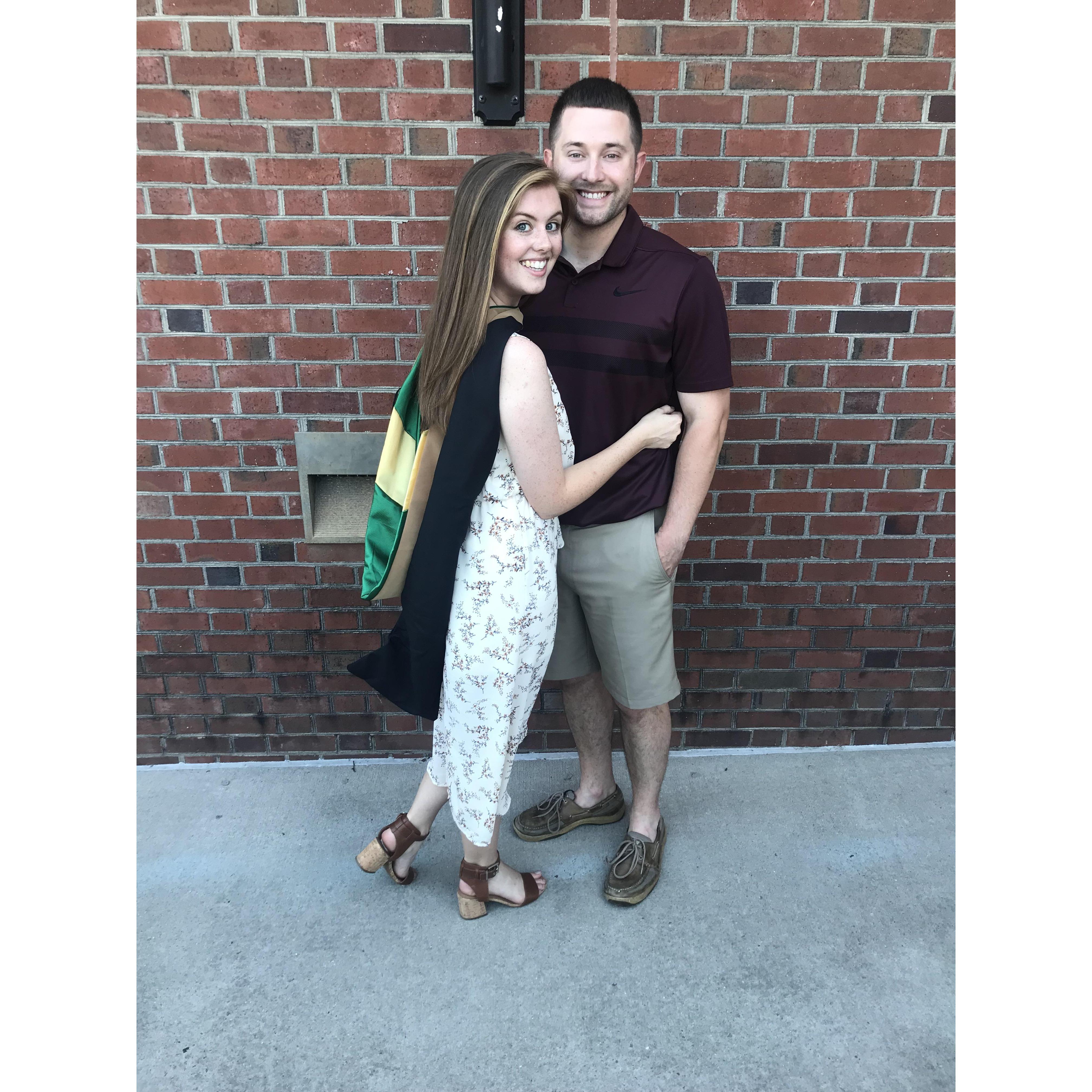 June 28, 2019
Kayla's Masters Graduation from the Cameron Business School of UNC- Wilmington
