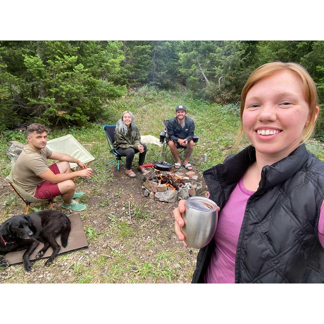 July truck camping trip with our favorite travel companions - Stazia and Colby! Colby made us the BEST STEAKS over the fire.