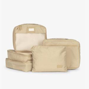 Packing Cubes Set (5 Pieces) in Oatmeal