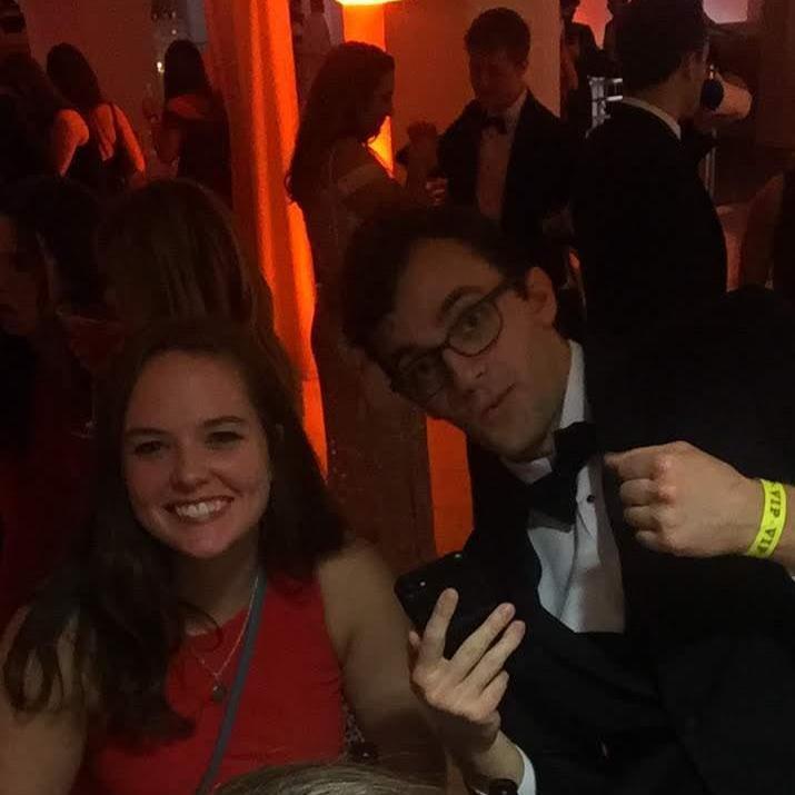 On one of our first dates, Paul took me to my law school prom!