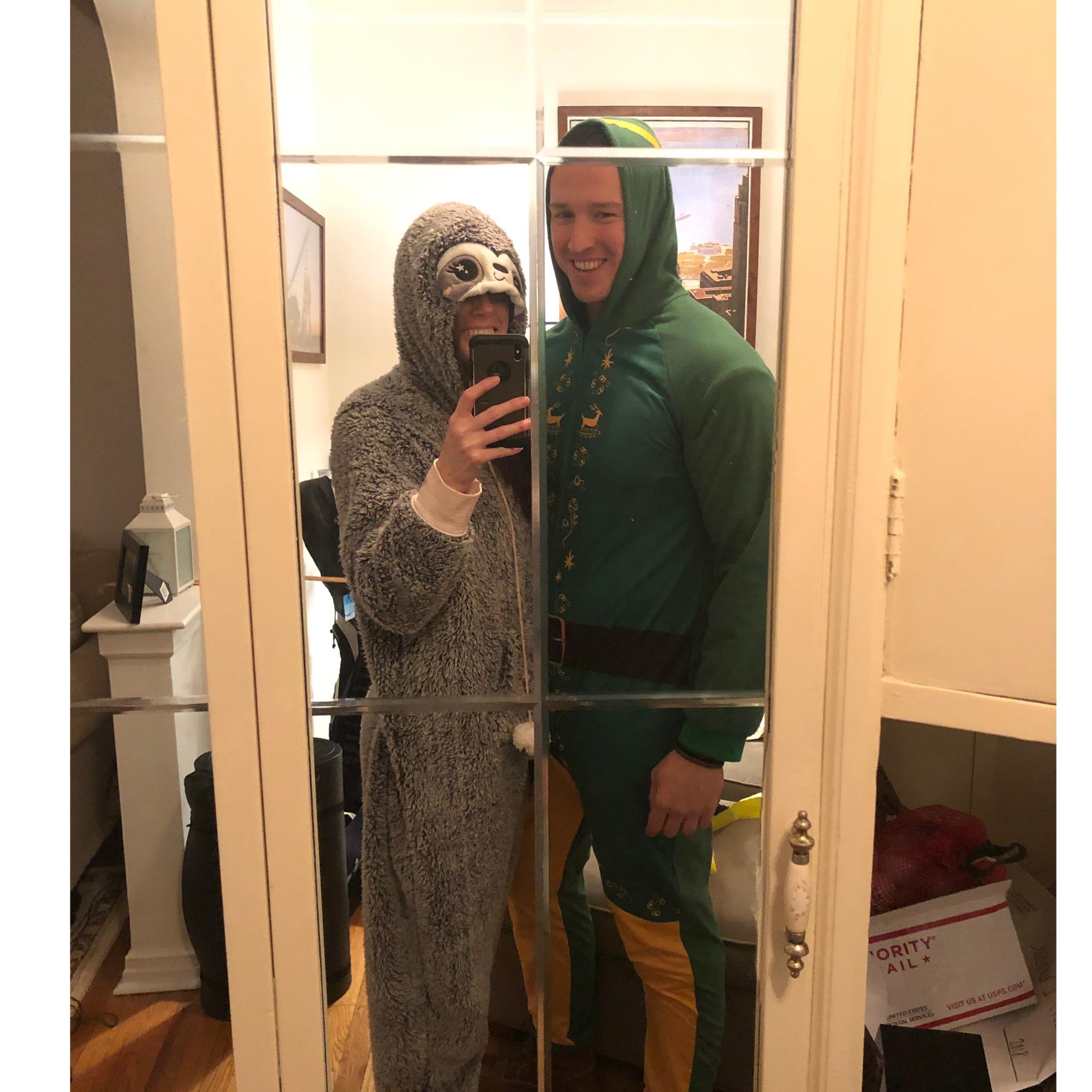 Our first photo together 😂