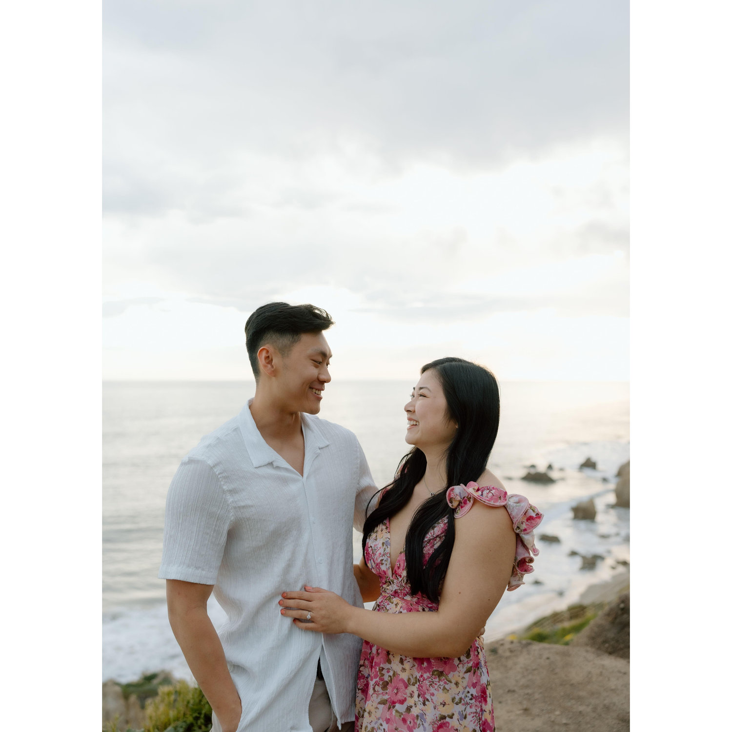 From the day of our engagement in Malibu, California