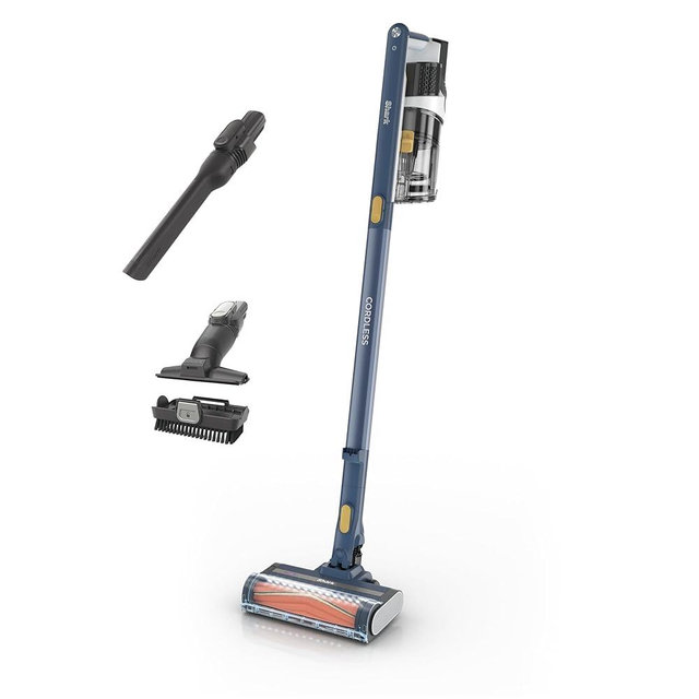 Shark® Cordless Pet, Cordless Lightweight Stick Vacuum Cleaner, Self Cleaning Brushroll, 40 Min Runtime, Removable Handheld, XL Dust Cup, Moonlight Blue, IY143H (2026 Release)