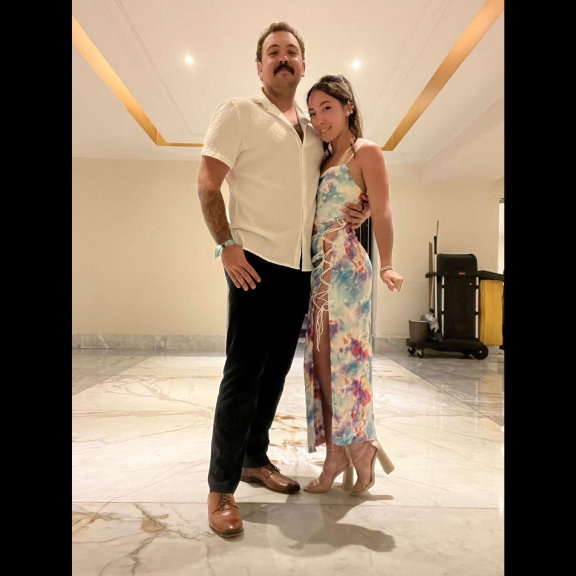 Cancun, our first vacation together!
