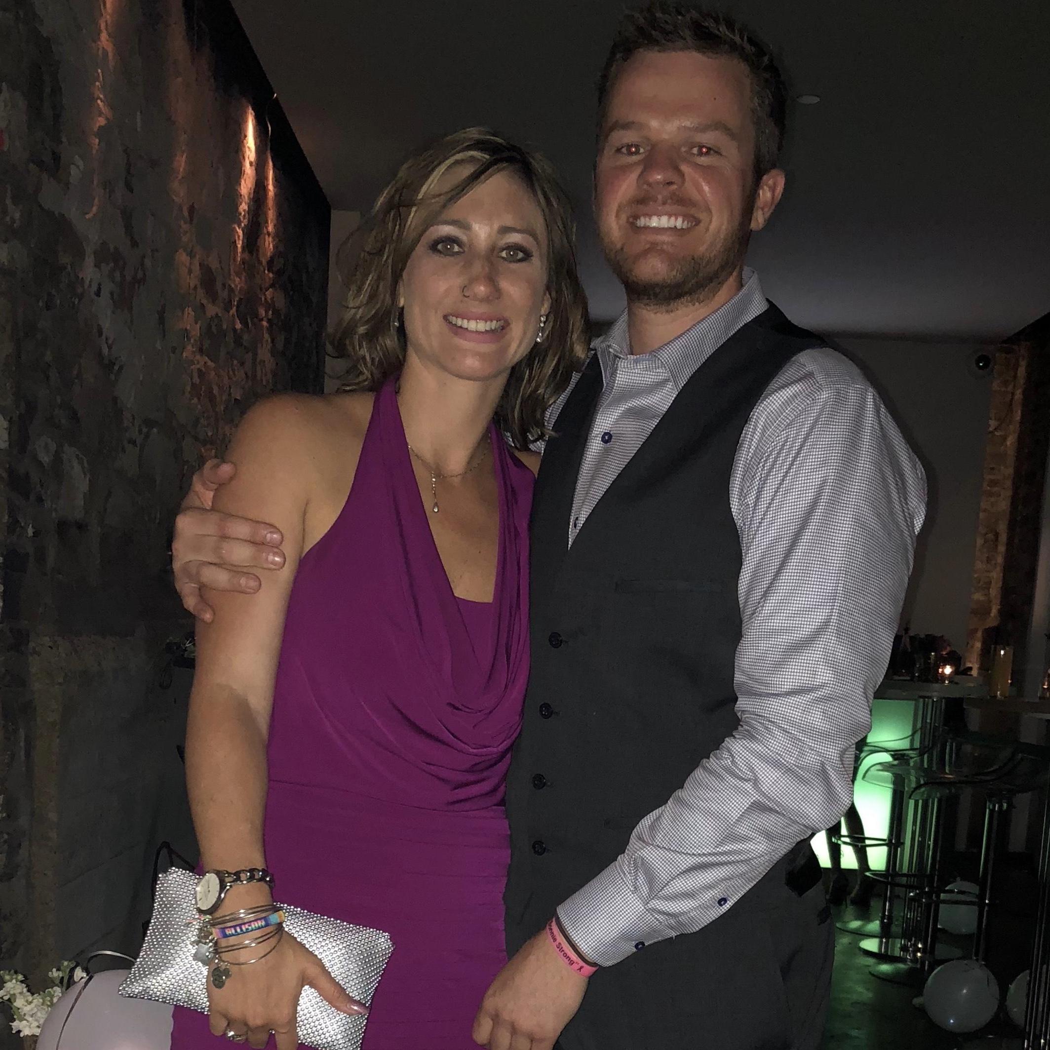 One of their first outings together as boyfriend and girlfriend, in June 2018. A friend's wedding in DC.