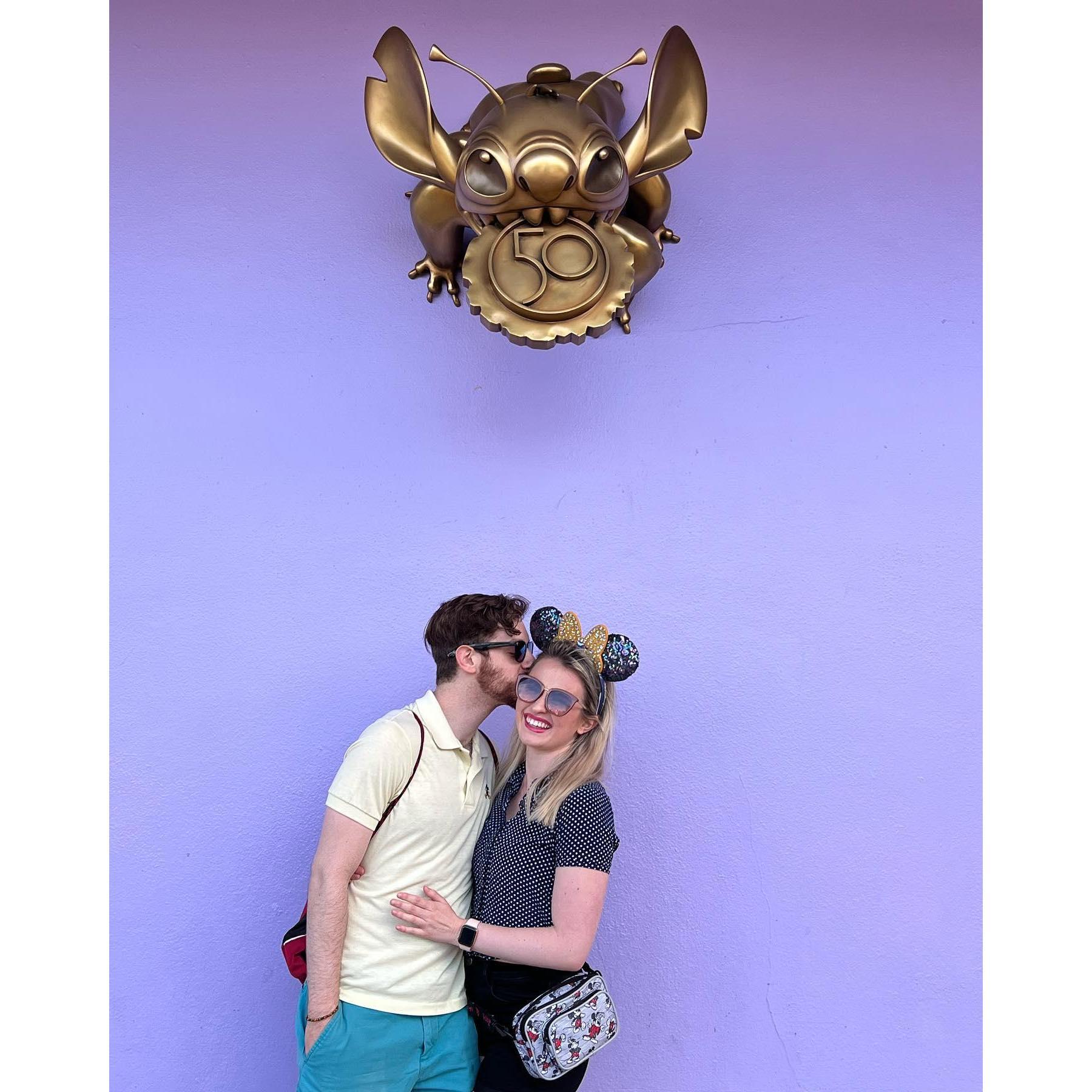 David's first Disney.