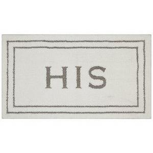 "His" 20" x 34" Bath Rug