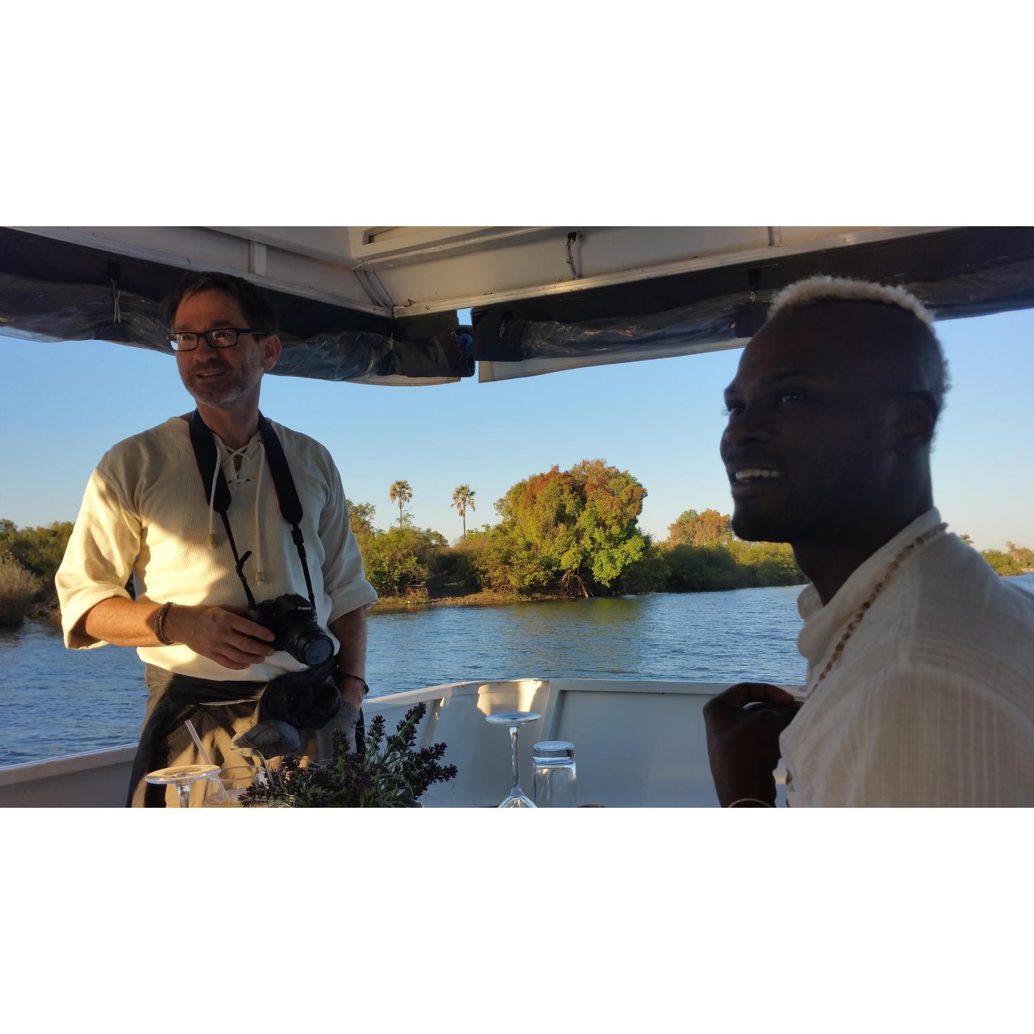 On the Zambezi, near Victoria Falls