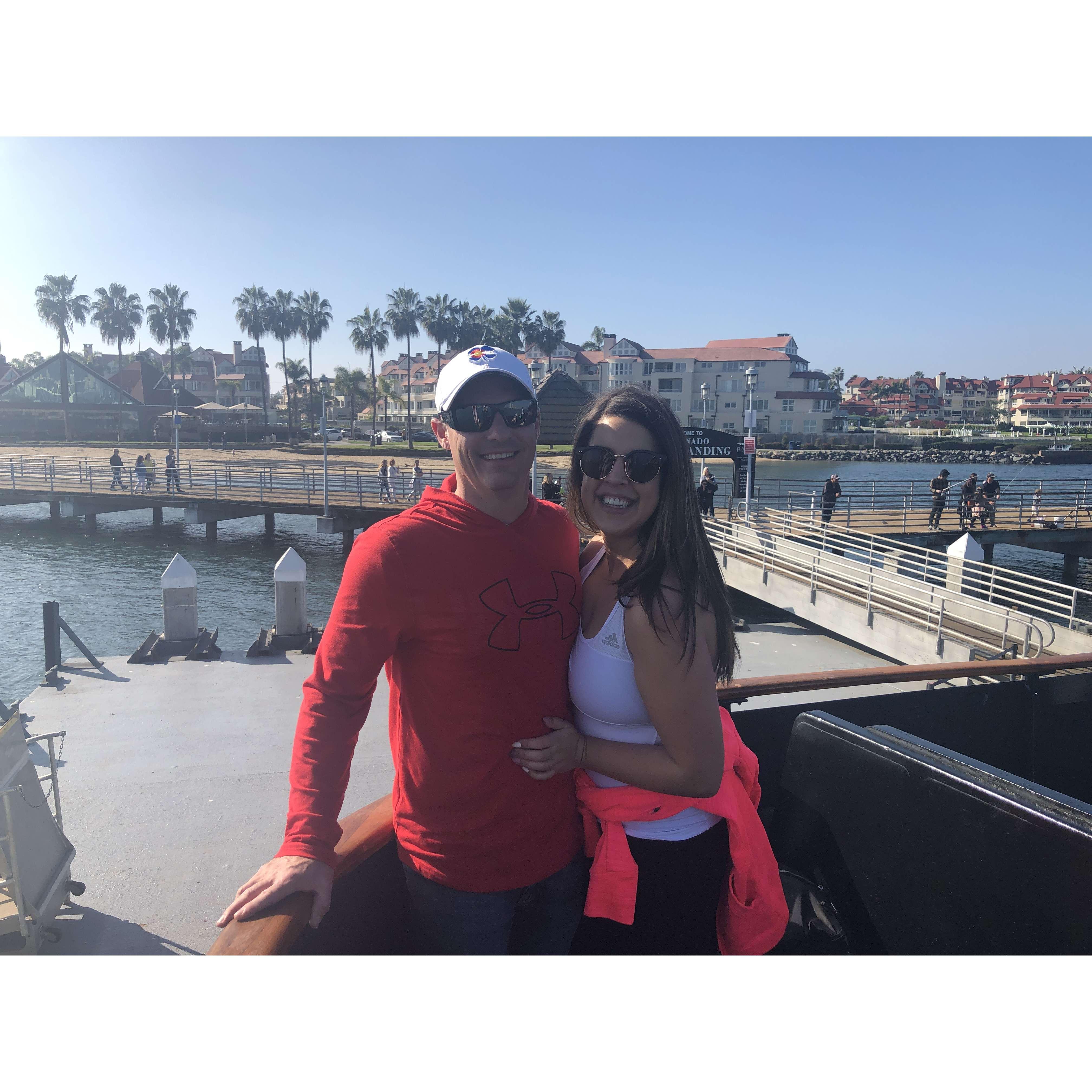 First Christmas together in San Diego, CA (2018)
