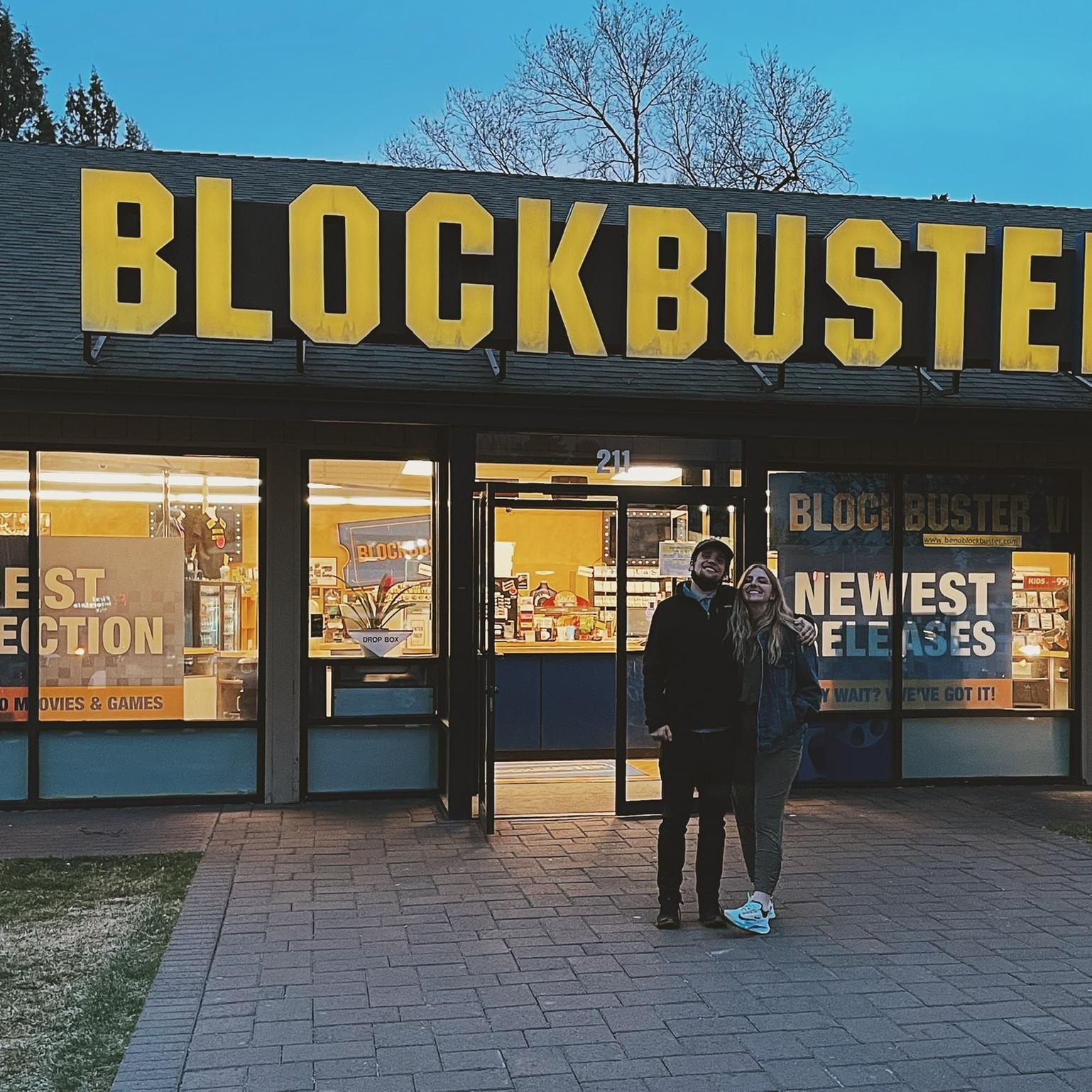 The last Blockbuster in the lower 48, Bend, Oregon (this was Hayley’s highlight of their trip to Oregon, seriously)