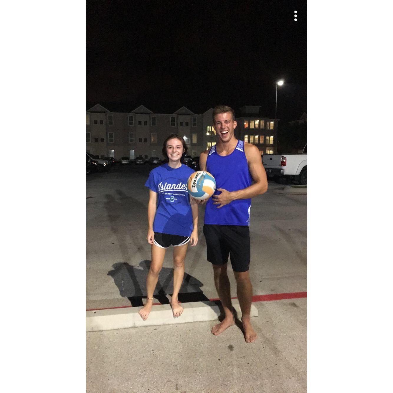 The first picture we ever took together!