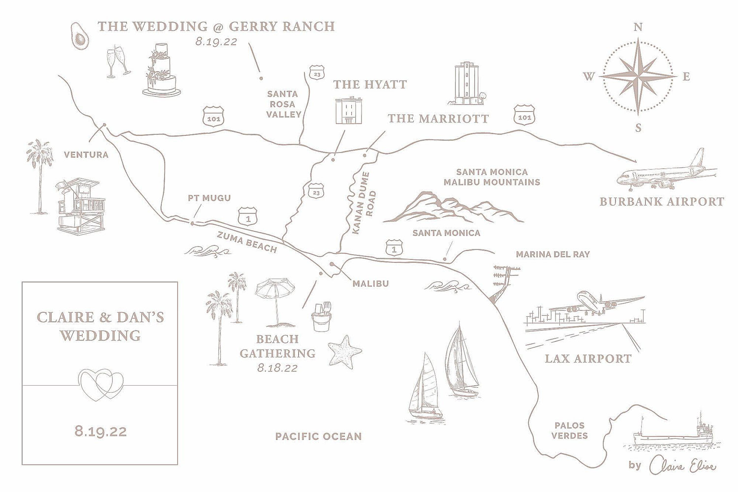The Wedding Website of Claire Haft and Daniel Wood