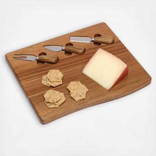 4-Piece Acacia Cheese Board Set