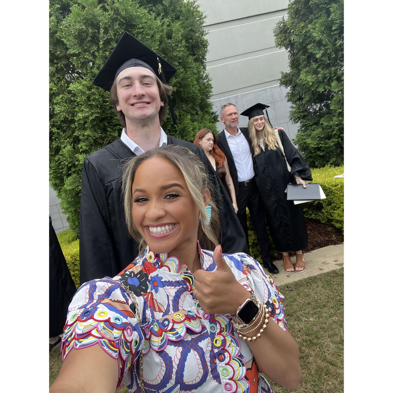 Both became college graduates!!!