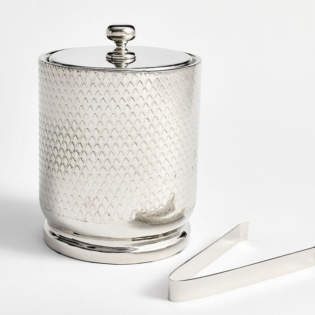 Monique Lhuillier Trelliage Ice Bucket - Silver