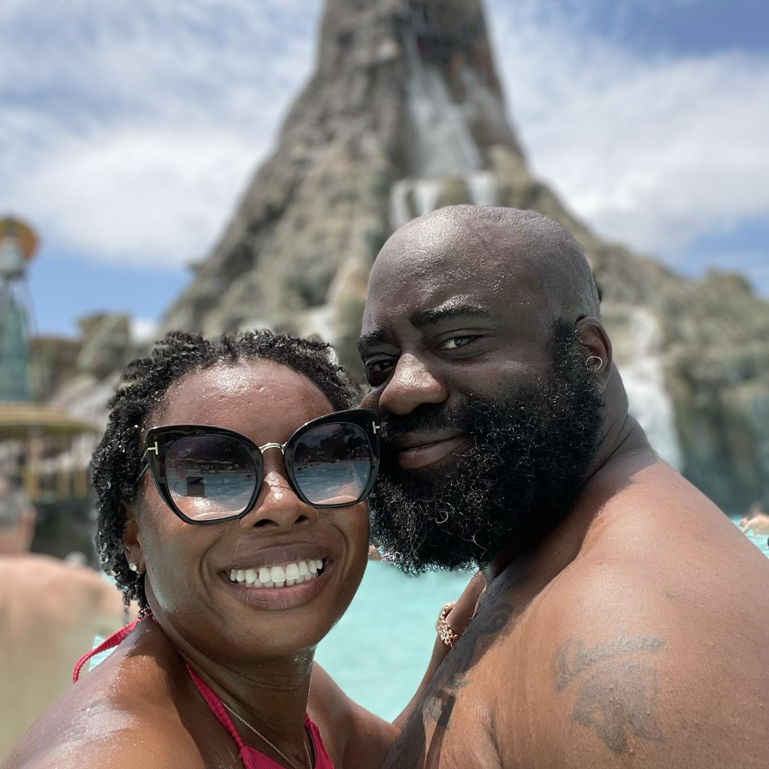 Such a great time!  Volcano Bay! We’ll be back— we enjoyed this place, and the kids took us for all we had on that trip! 😂