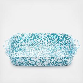 Splatter Enamelware Lasagna Pan