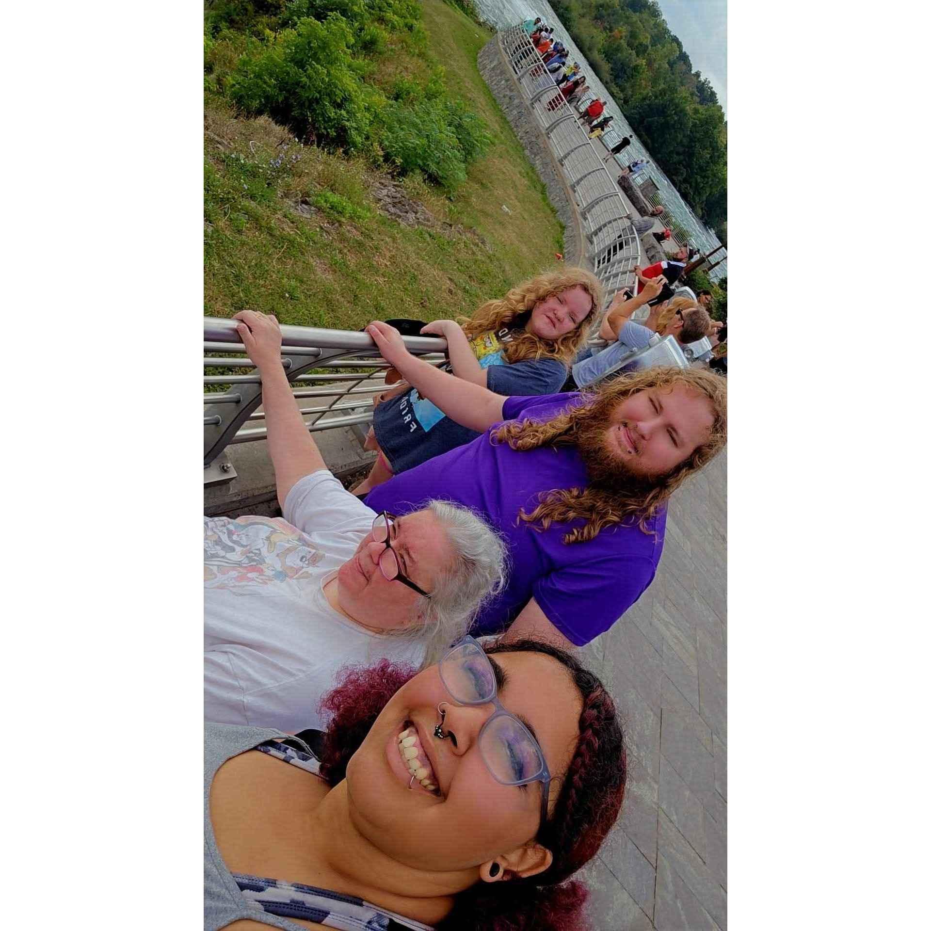First time visiting the Falls!