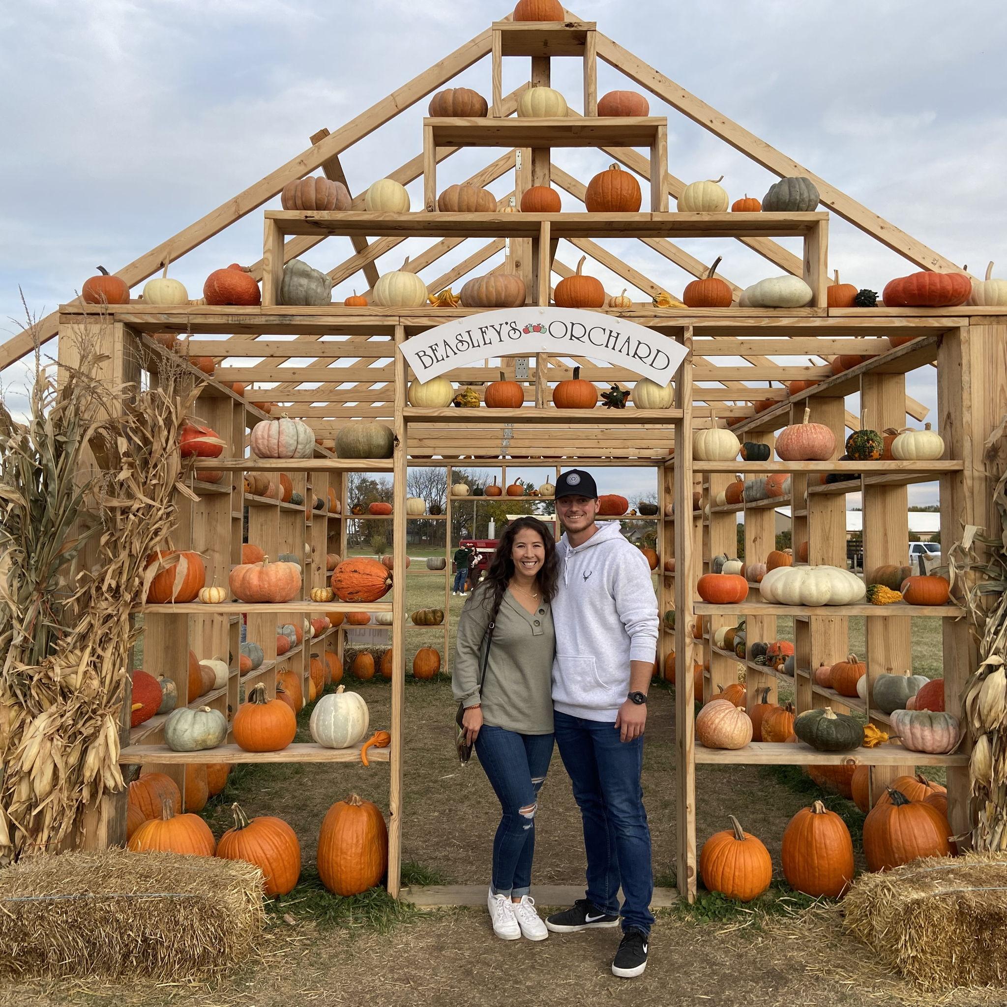Some Fall fun at the pumpkin patch in Indy.
