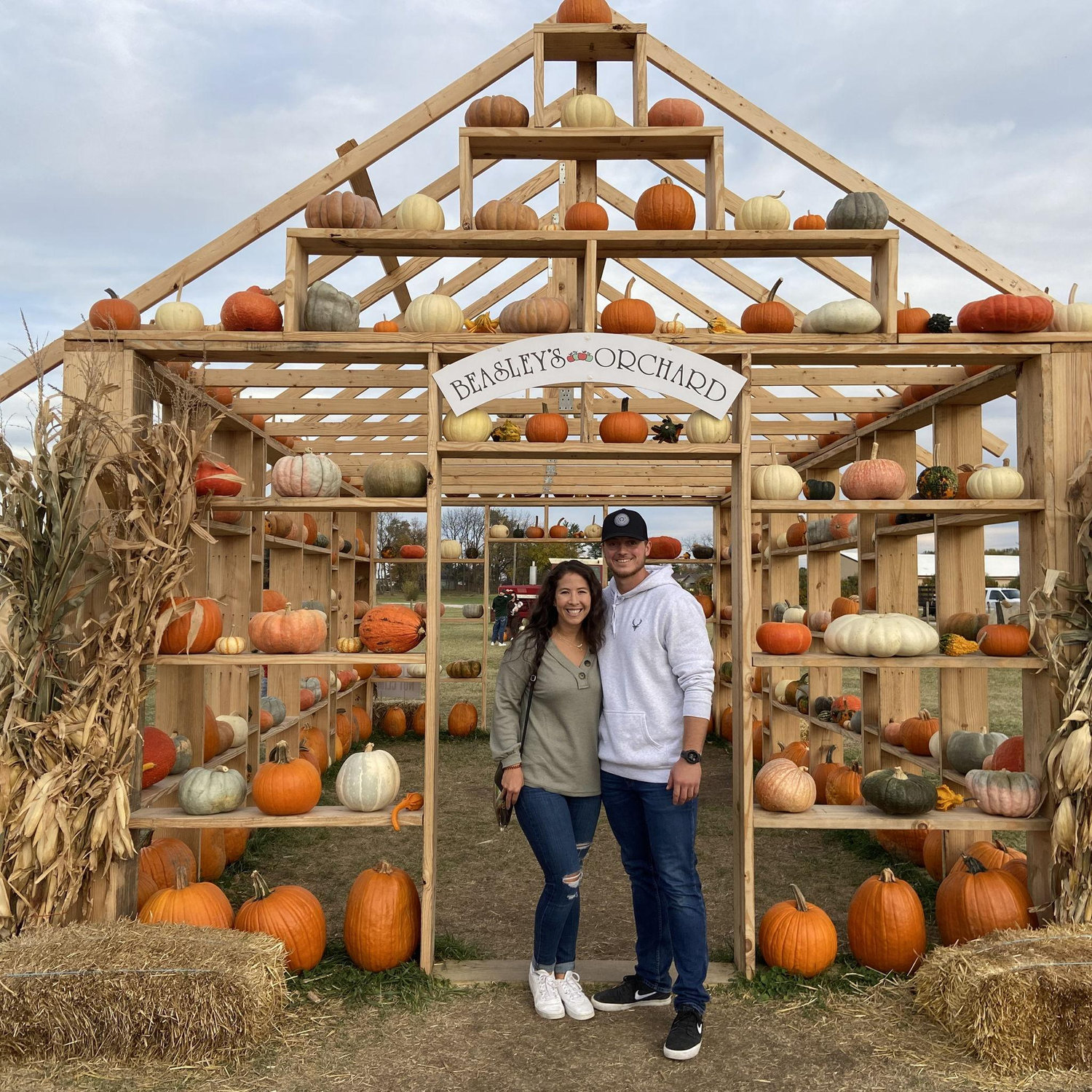 Some Fall fun at the pumpkin patch in Indy.