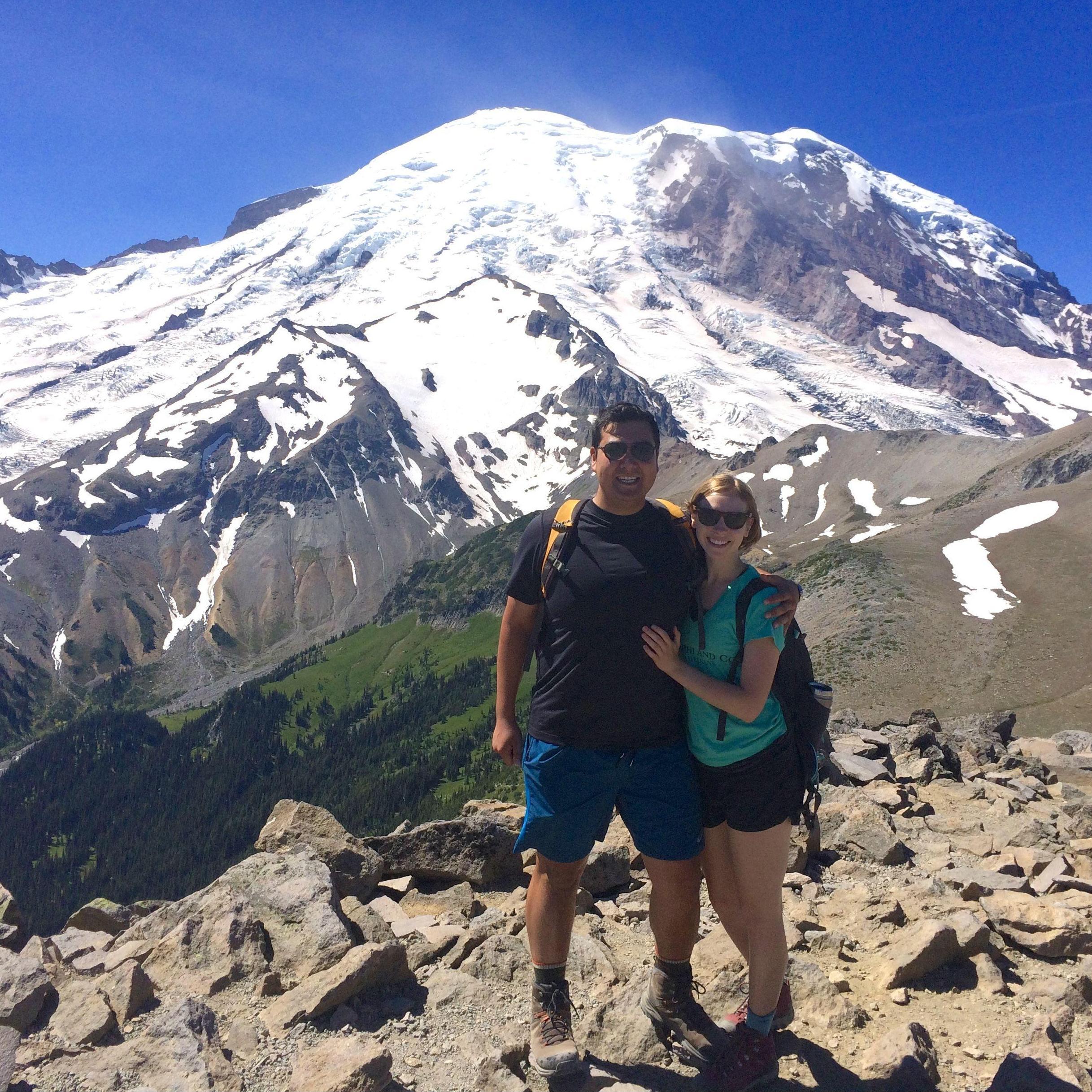 Our favorite hike - Burroughs Mtn., Mt. Rainier National Park
