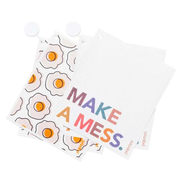 Don't Cry Over Cracked Eggs Reusable Paper Towels