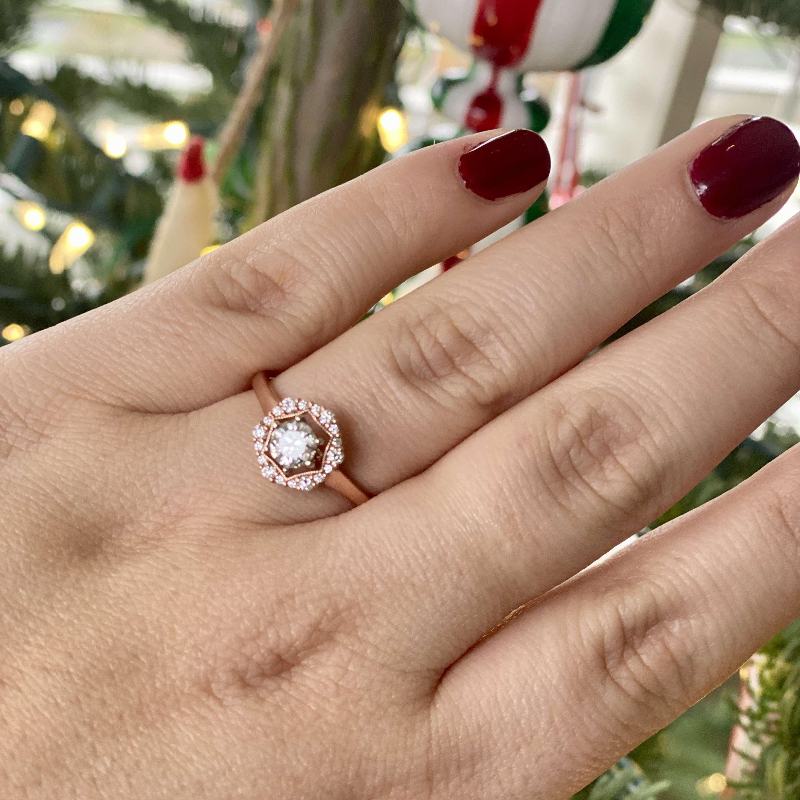 December 25, 2021. We're engaged!