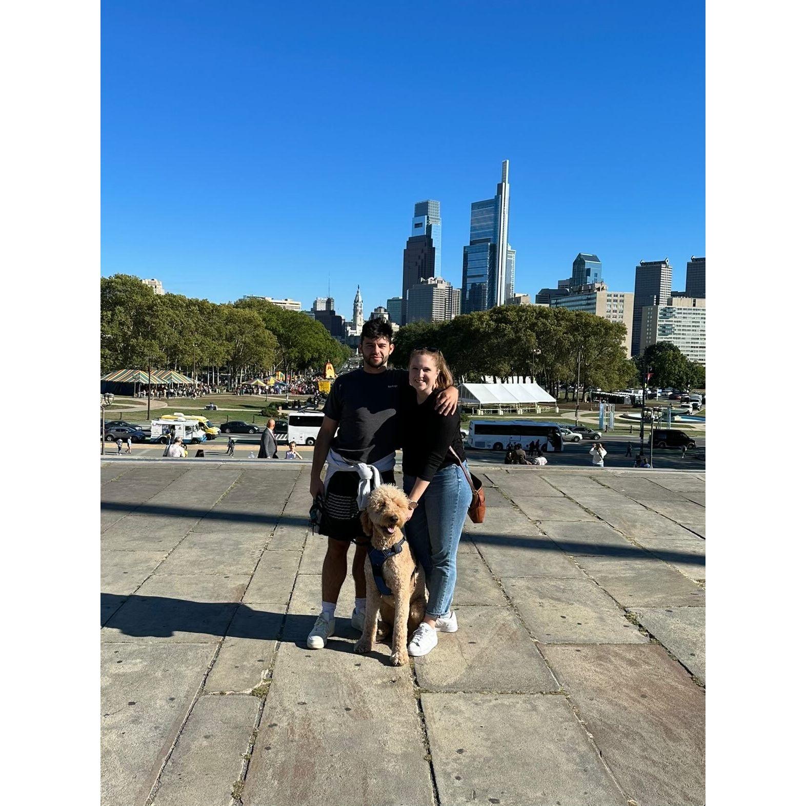 Exploring our new city of Philadelphia in 2022.