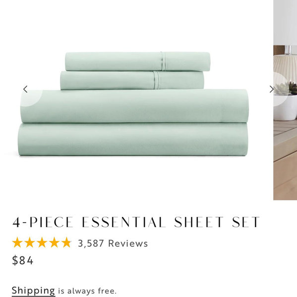 Ultra Soft 4-Piece Sheet Set – Wrinkle Resistant & Hypoallergenic | Linens and Hutch