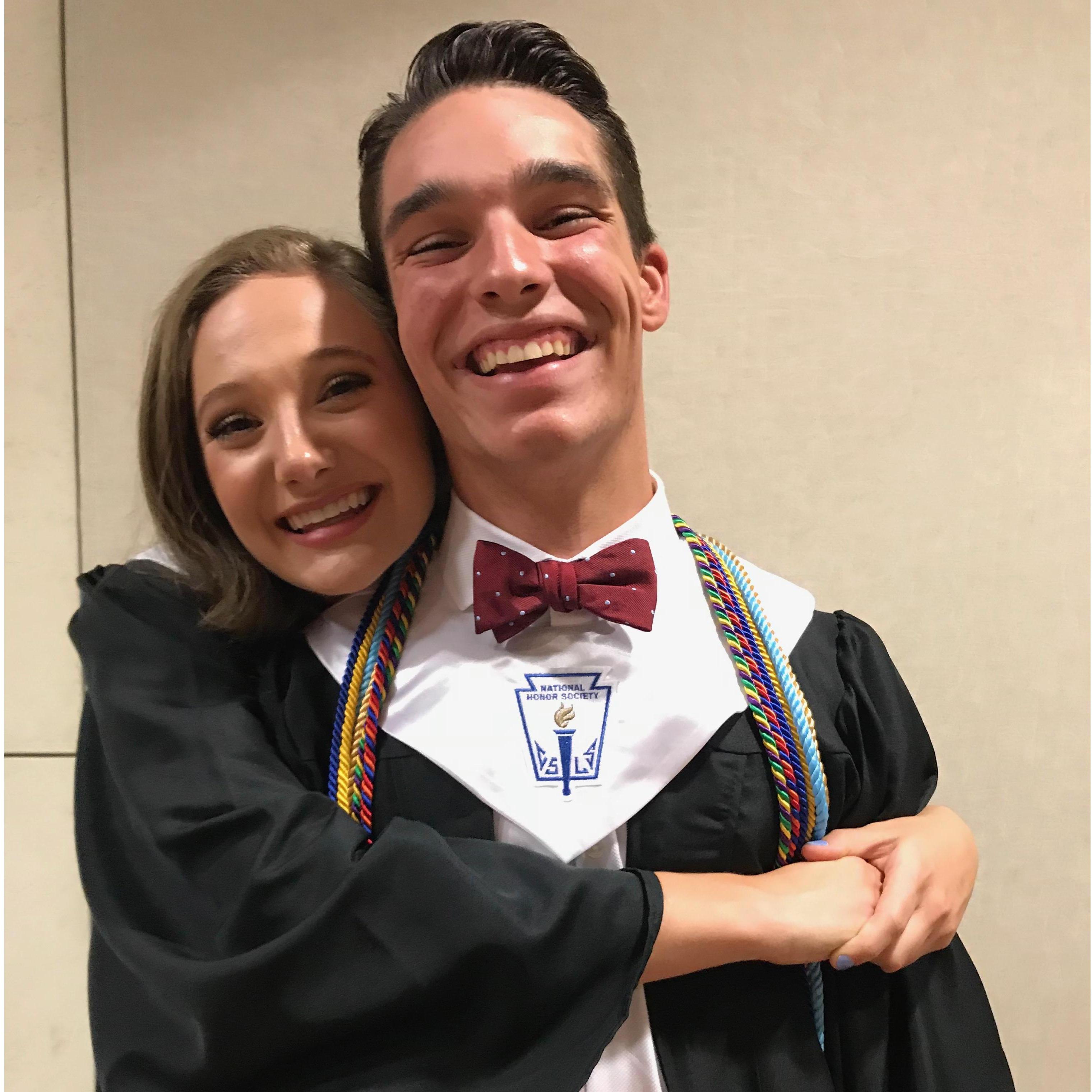 May 2018: High school graduation!