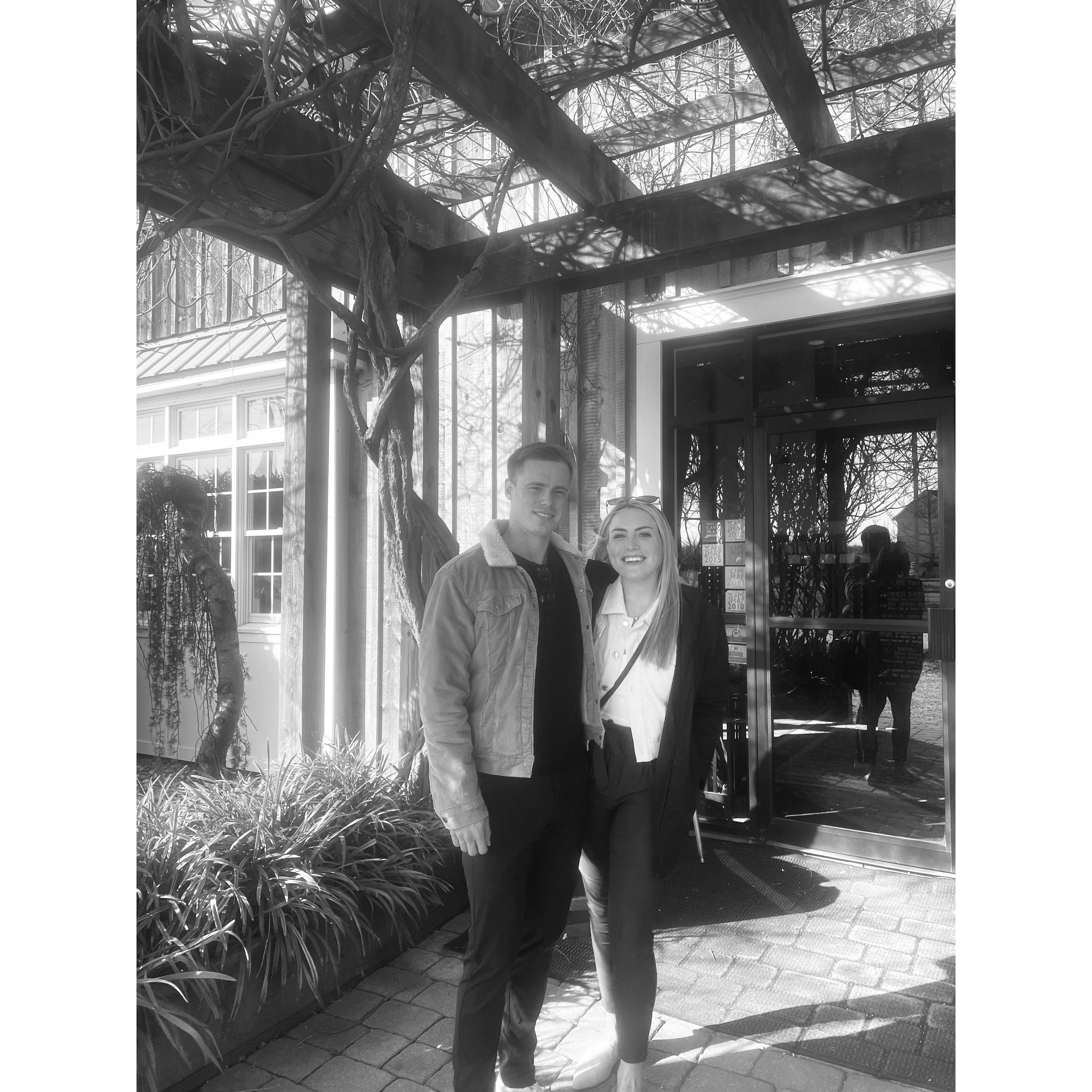 Our first vacation together and the spot we said "I love you" right after this photo was taken!