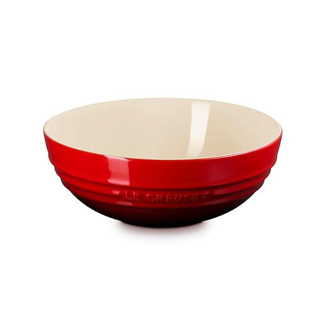Le Creuset Stoneware Multi Bowl, 3.1 qt., Cerise