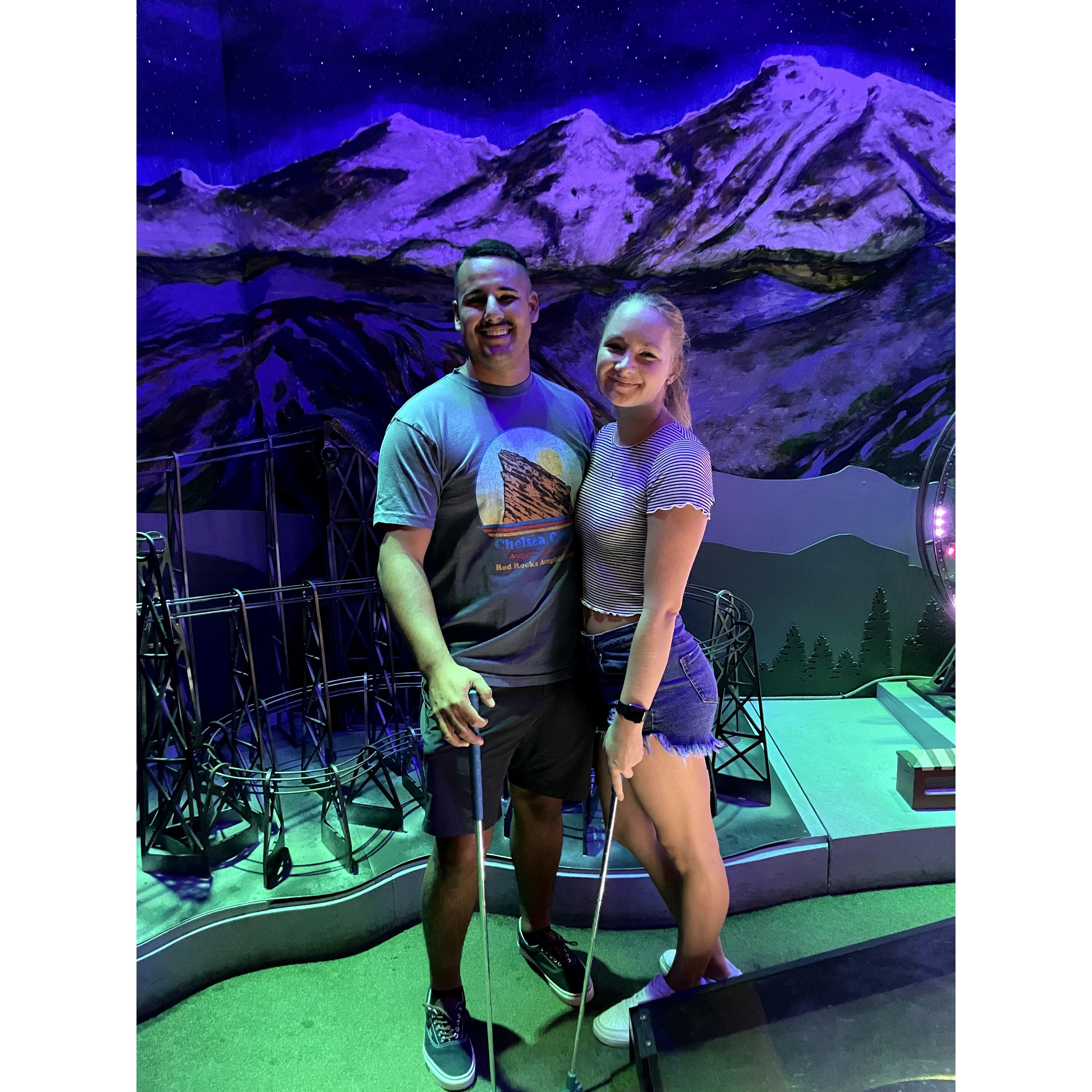 One of our first date nights in Denver after Evan moved.