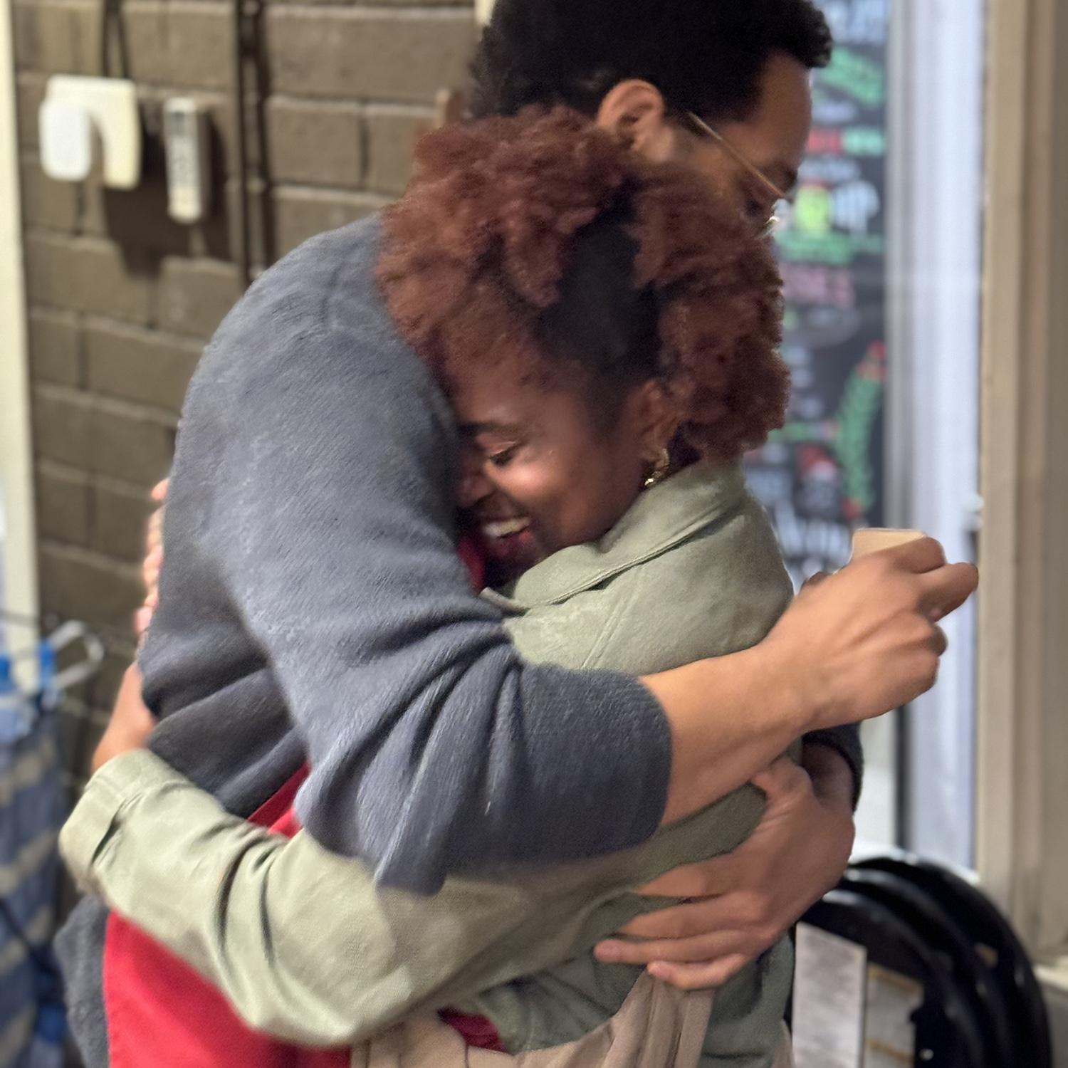 He popped the question during a French macaron baking class & she said “yes!”
