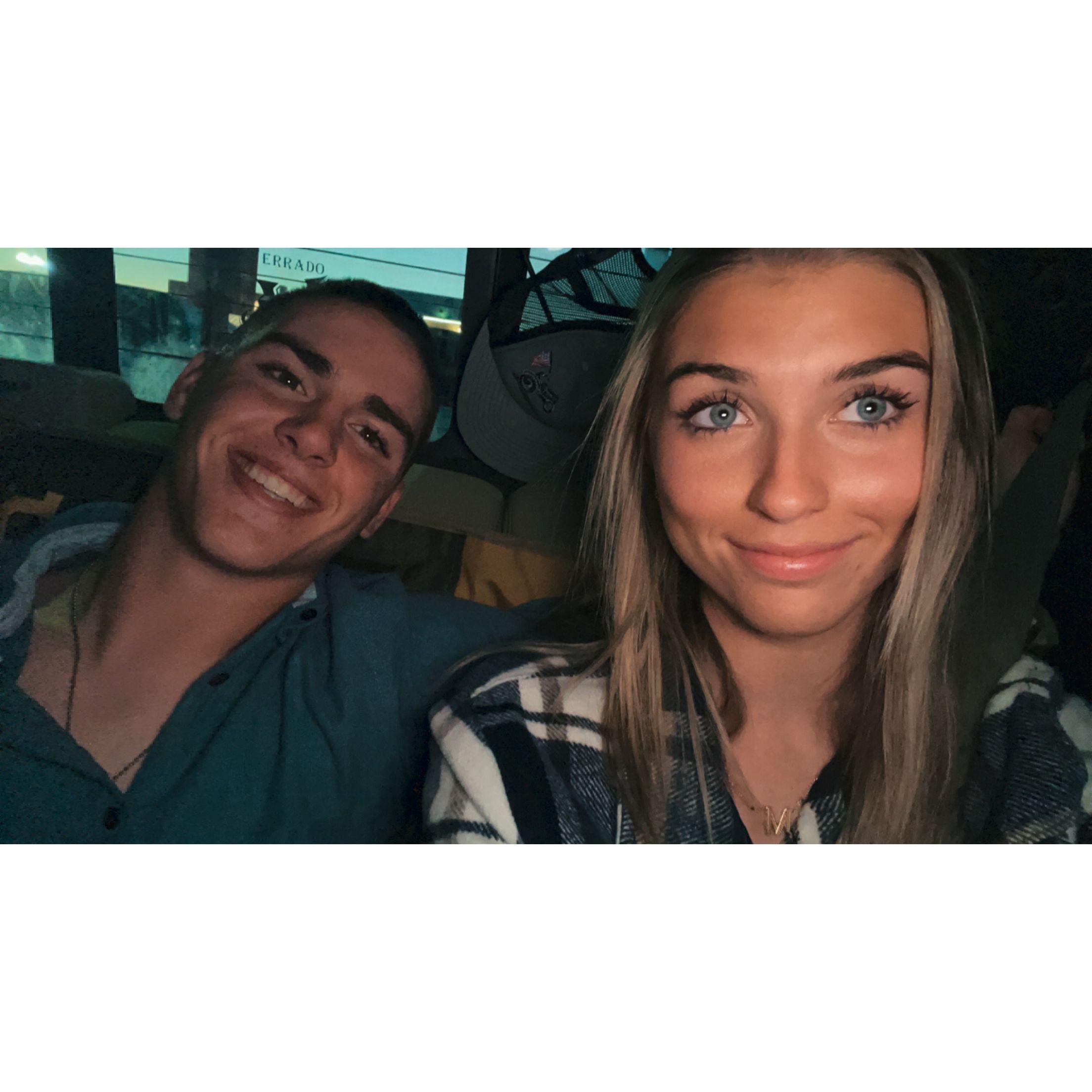 Our first picture together