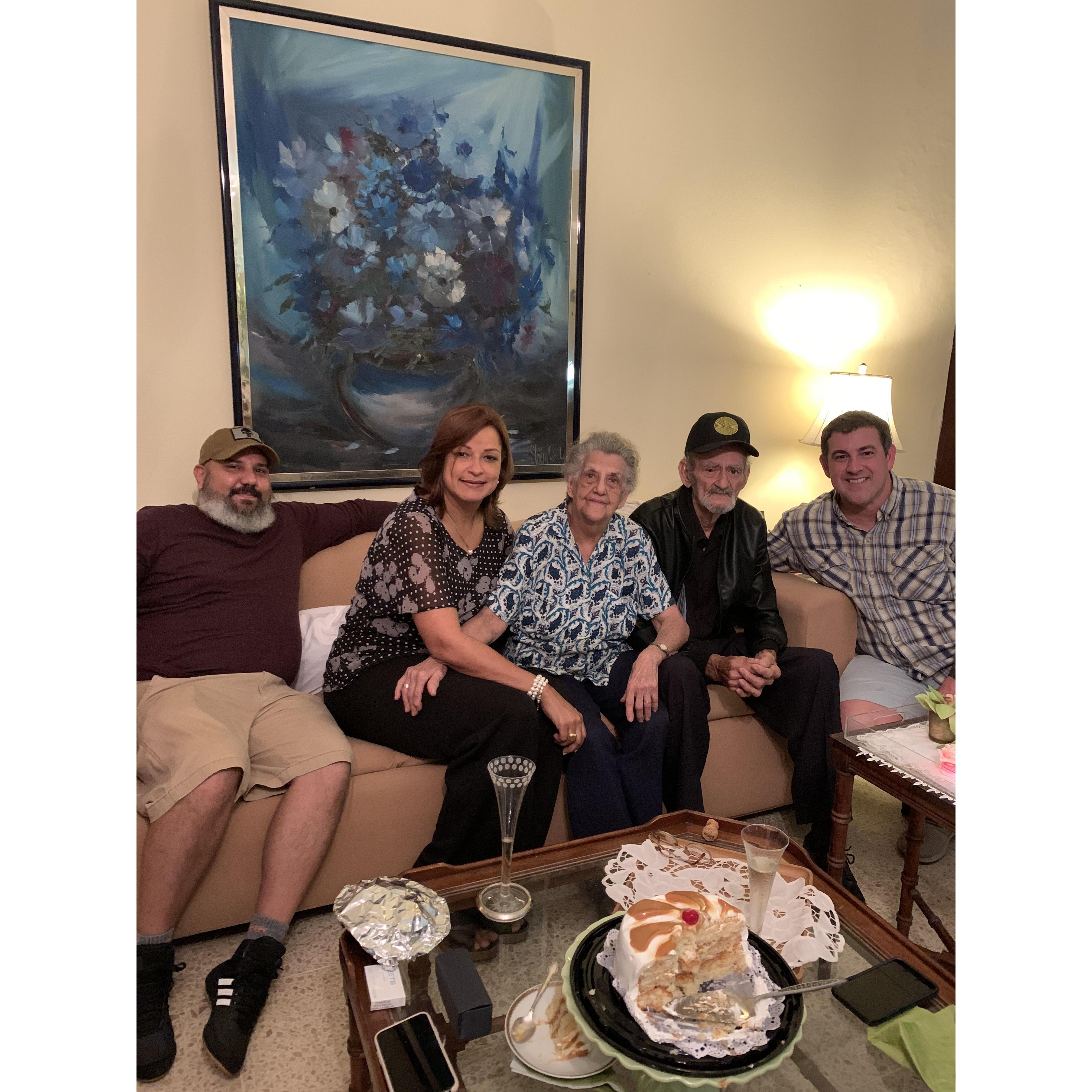 Jimmy's family and matriarch Pichy XO