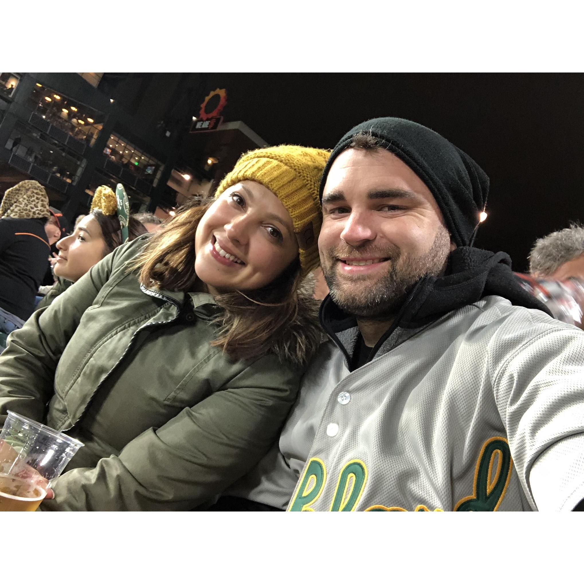 Go A's!
Oakland 2018