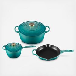 Le Creuset, Signature 5-Piece Cookware Set | Zola